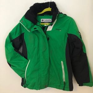 Women’s Columbia Green Ski Parka